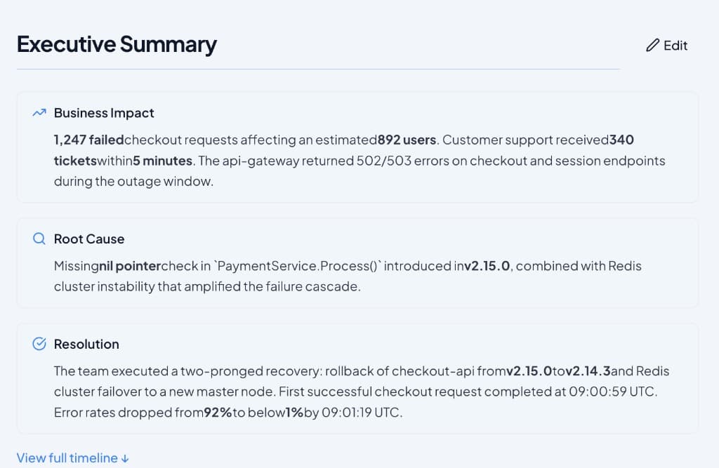 Paste logs screenshot